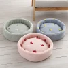 Sponge cat beds, detachable and washable pet beds, round bucket beds, round bed pads, small dog beds, and cat beds are suitable for all four seasons Item Picture